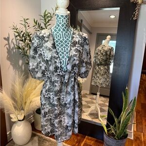 Miken Swimwear in White and Black XL